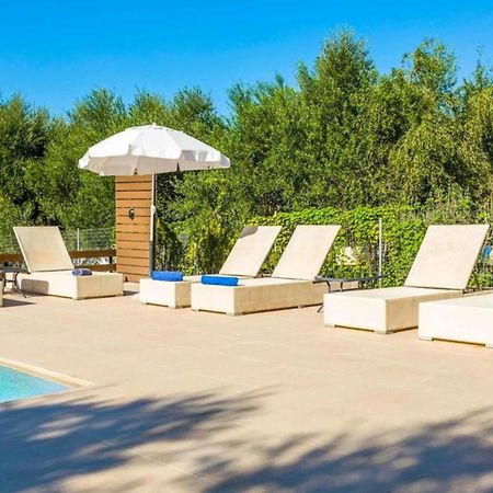 Astarte Villas - Petra Elia Private Villa With Pool Plános Exteriör bild